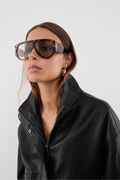 Stradivarius Oversize Suni Deri Ceket