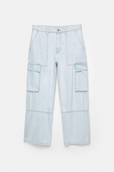 Pull & Bear Kargo bol kesim jean