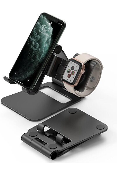 Ringke 2 in 1 Universal Portable Desktop Tablet| Black