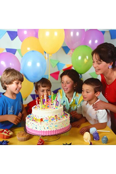 Flippy Set of 25 Latex Balloons, Flippy, Party Model, 13 cm, Multicolored, 1 g