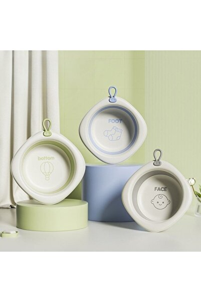 Flippy Foldable baby bath Flippy, baby tub, rhomb model, purple, 31.5x31.5x3.5 cm, 3L