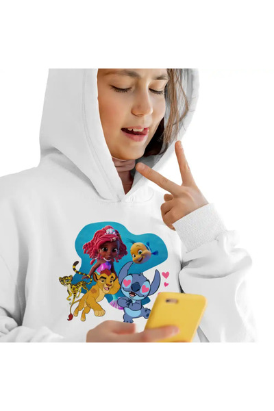 OEM Children's Sweatshirt Girls Ariel Stitch Guard Felina Fuli Kion