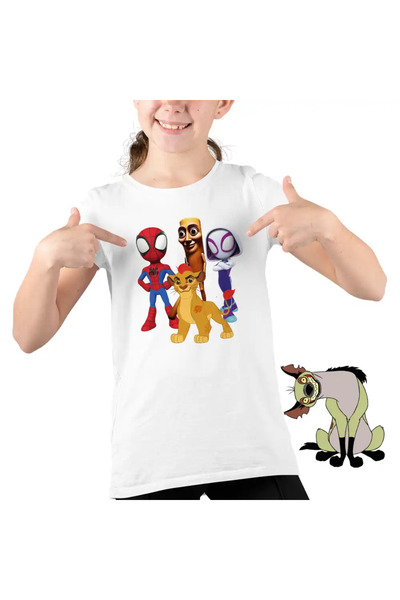 OEM T-shirt for children girls Tung Sahur Guard Felina Spiderman TikTok