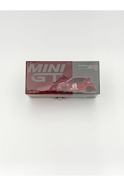 mini gt 1/64 LB-WORKS x Abas Works ABARTH 595 Red