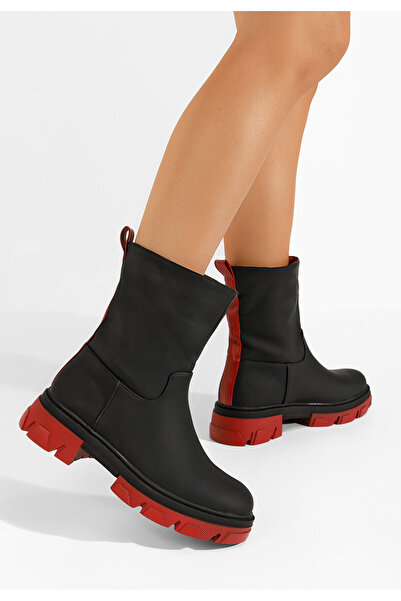 B T Shoes Černé dámské kotníková obuv Aniya V4