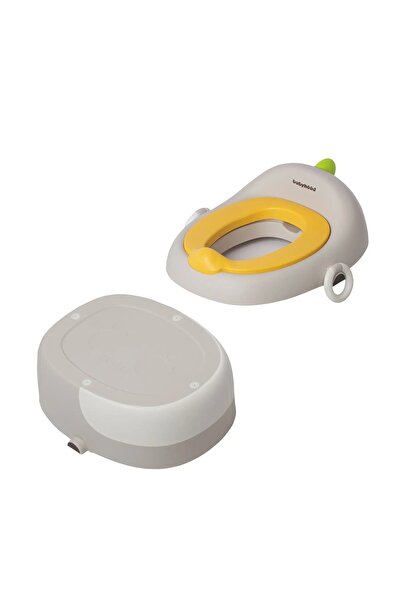 Flippy Children's Potty 3 in 1, Detachable Trainer, Booster, WC Reducer, with Lid, Includes 100 Disp