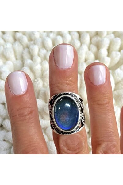 Choice4 10 T0846 Huitan Vintage Lady Rings Big Oval Plastic Stone Daily Wear ...