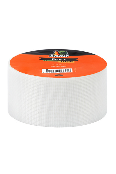 Lawazim شريط لاصق حلزوني شديد التحمل أبيض - 150 ميكرومتر، 4.8 سم × 10 م، شريط...