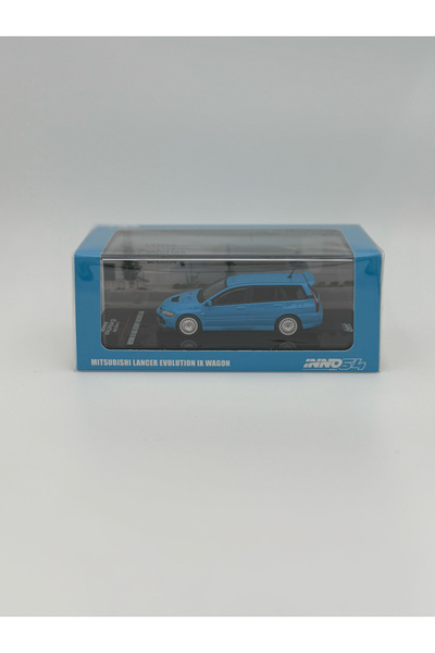 Inno 64 Models Inno64 1/64 Mitsubishi Lancer Evolution IX Wagon, blue