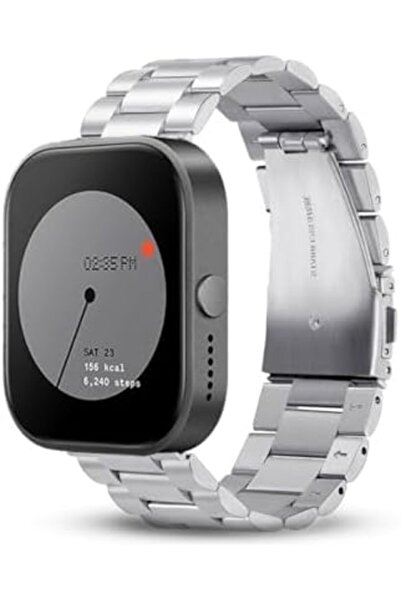 O Ozone CMF by Nothing Watch Pro | Metal Band | Silver