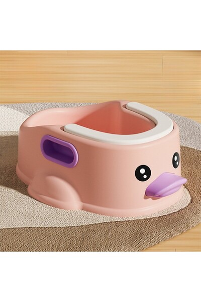 Flippy Children's Potty, +1 year, Portable, Duck Design, Non-Toxic, Detachable Compartment, Handle,