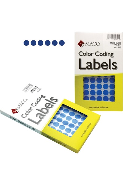 Maco ملصقات ترميز الألوان