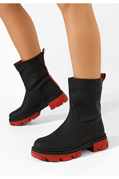 B T Shoes Černé dámské kotníková obuv Aniya V4