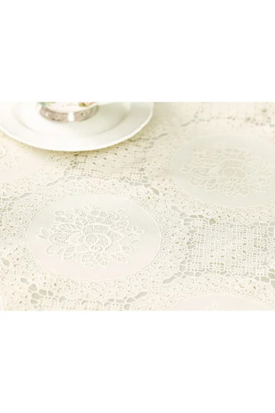 M.C Mdame Coco Roni Tablecloth Pvc Ecru - 100X140 cm