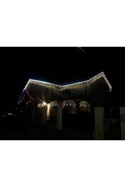 SDX Market Cortina de Crăciun tip cu FLASH, alb cald, 5 m x 1 m, 240 LED-uri, 6029WW