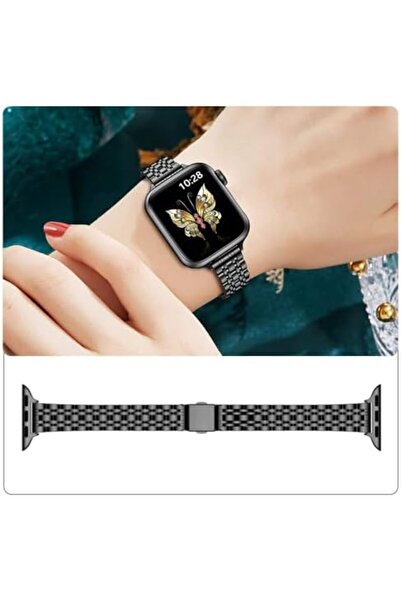 O Ozone Apple Watch 41mm / 40mm / 38mm | Slim Metal Straps |Silver