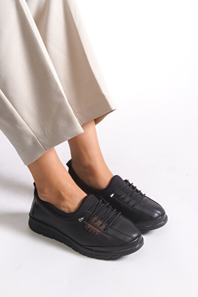 Riccon Women's Casual Shoes 001201 Black