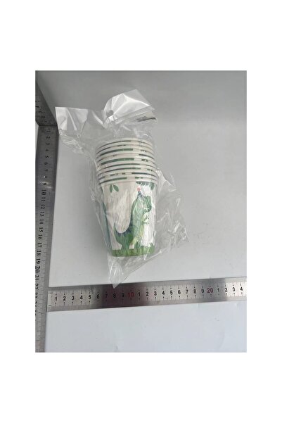 OEM Dinosaur Happy Birthday Paper Cups Set 10 pcs