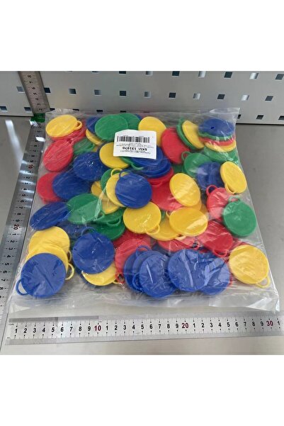 Flippy Set of 4 Helium Balloon Weights Flippy, 8 g Each (Smiley Face, Multicolor)