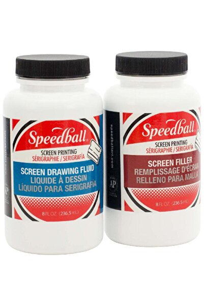Speed Ball طباعة الشاشة باستخدام سائل الرسم وحشو الشاشة