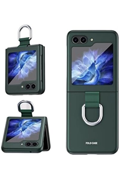 O Ozone Samsung Galaxy Z Flip 5 Case Cover | Hard PC Phone Case with Ring Hol...