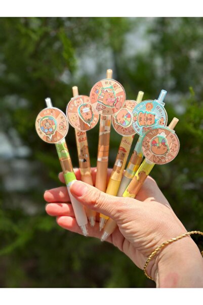 YEŞİL KIRTASİYE قلم كابي بارا دوار ذو رأس دوار 0.7 ملم، قطعة واحدة