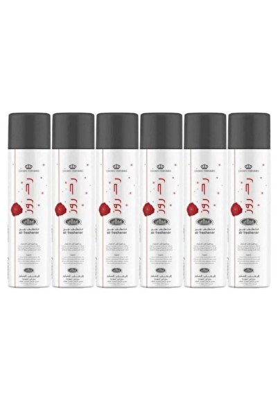 Rehab معطر جو برائحة الورد الأحمر 300 مل 6 قطع