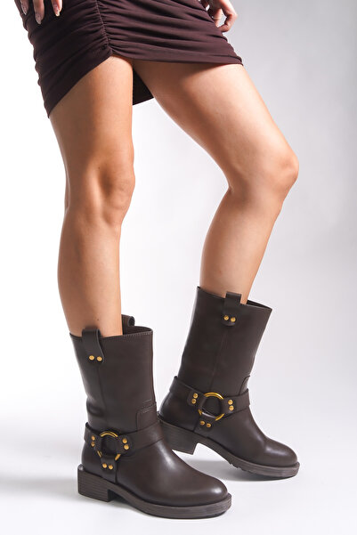 Riccon Γυναικεία κοντά μποτάκια Ceruvylth 00128803 Καφέ Αντίκα