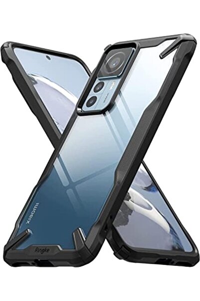 Ringke جراب شاومي ١٢T/١٢T برو | سلسلة Fusion-X | أسود