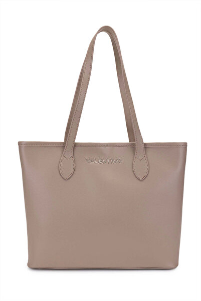 Mario Valentino Kadın Hakiki Deri Gül Kurusu Omuz Çanta