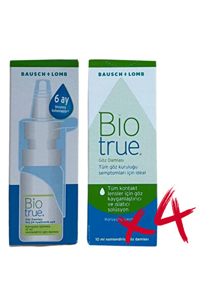 - Biotrue Damla 10 ml - 4'lü Paket