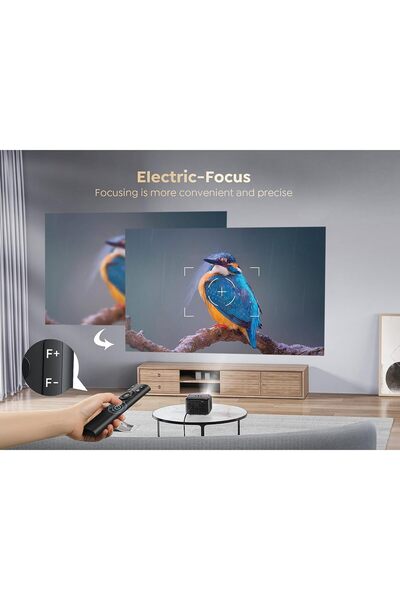 TOPTRO TR25 Mini Video Projector, Full HD 1080P, 8500 Lumens 5G WiFi Bluetooth Home Cinema