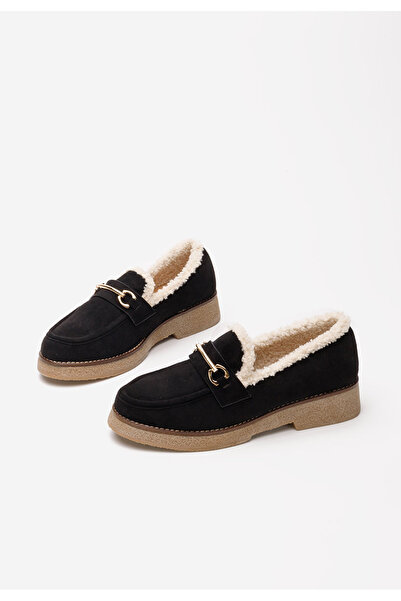 B T Shoes Černé dámské mokasíny Danissa