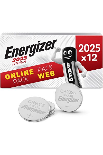 Energizer Set 12 baterii speciale tip CR2025, 3V