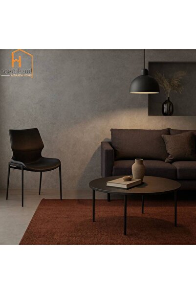 Al Saada Home Single Chair - Black, 98*45*50