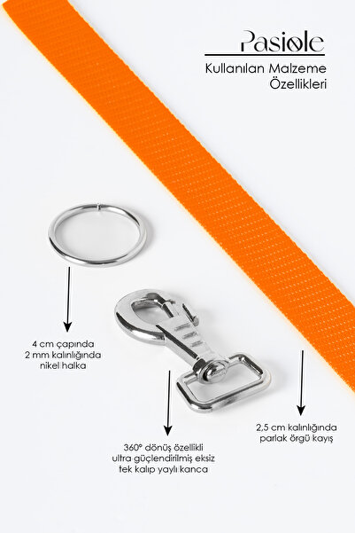 pasiole Köpek Tasması, Köpek Gezdirme Askı Kayışı , Ayarlanabilir, Sağlam Köpek Tasması