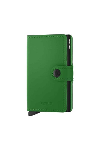 Secrid Miniwallet Matte Card Holder Wallet Bright Green