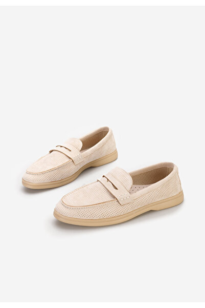 B T Shoes μοκασινια καλοκαιρινα Maceira V3 μπεζ