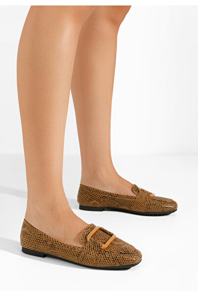 B T Shoes Μοκασίνια γυναικεια Venisa ταμπά