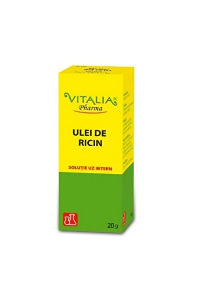 Other Ulei supliment Ulei Ricin, 20G, Vitalia Pharma