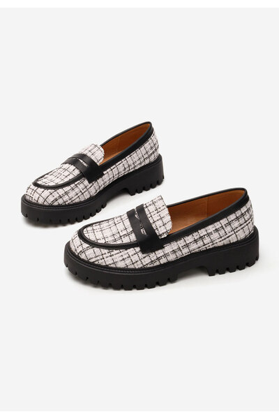 B T Shoes Loafers γυναικεια Nety λευκά