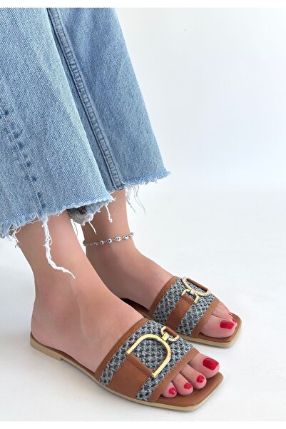 Erbilden Pier Tan Skin Slippers