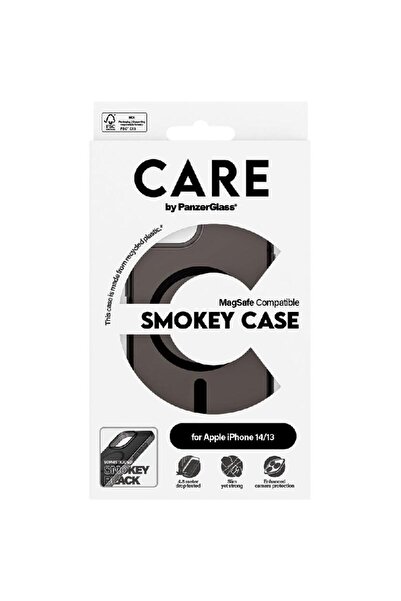 Panzer Glass Flagship Smokey Back Cover Mobile Case with MagSafe