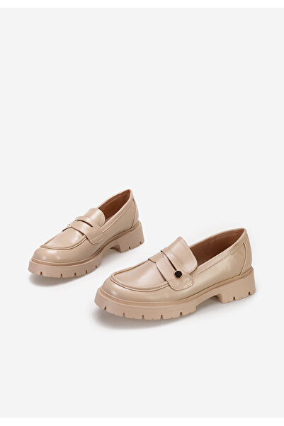 B T Shoes Khaki mokasíny dámské Airesa