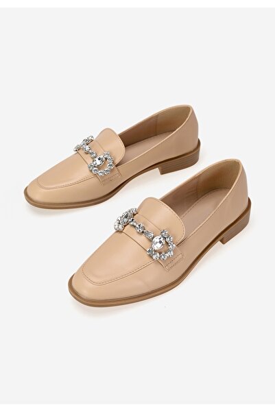 B T Shoes Khaki dámské mokasíny Annelise