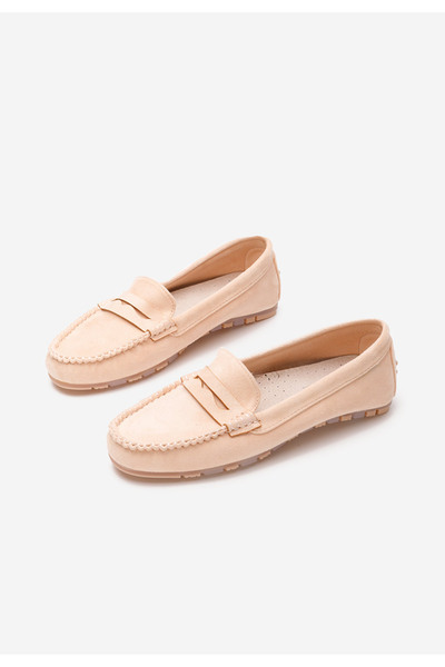 B T Shoes Women's Luminia V2 pink loafers
