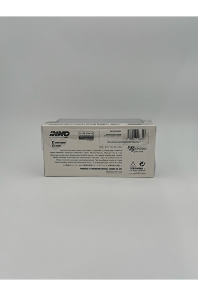 Inno 64 Models Inno64 1/64 Nissan Skyline GT-R R34 V-Spec Mine's, white/green