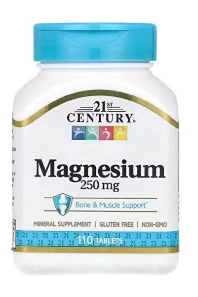 21st Century أقراص المغنيسيوم 250 ملغ 110