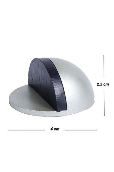 Genel Markalar Kapı Stoperi Tamponu Kendinden Yapışkanlı Kapı Stopu Gri (1 Adet)