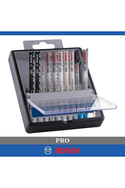 Bosch Pro 10'lu Ahşap ve Metal Kesim Dekupaj Ucu Seti 2607011944